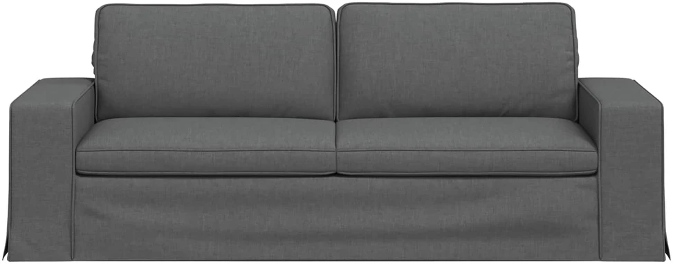 Sofa Tamsiai pilka 222 x 80 x 82 cm Metalas