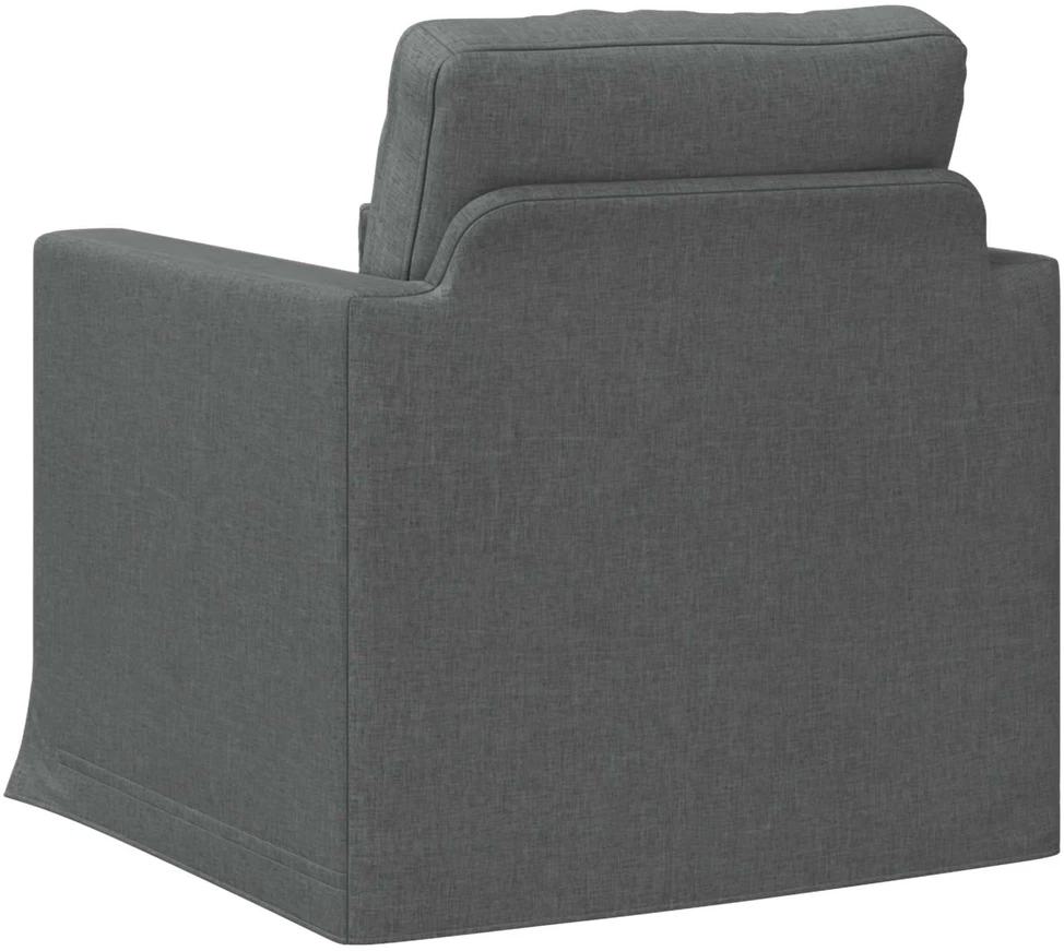 Fotelis Sofa Tamsiai pilka 78 x 78 x 80 cm Metalas