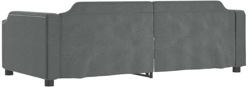 Sofa, tamsiai pilkos spalvos, 100x200cm, audinys