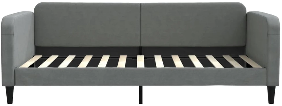 Sofa, tamsiai pilkos spalvos, 100x200cm, audinys