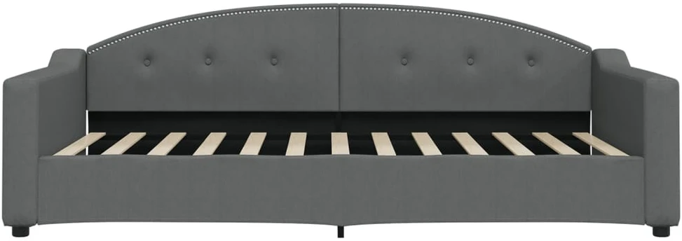Sofa, tamsiai pilkos spalvos, 100x200cm, audinys