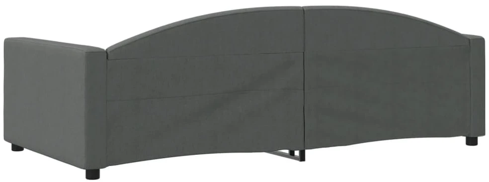 Sofa, tamsiai pilkos spalvos, 100x200cm, audinys