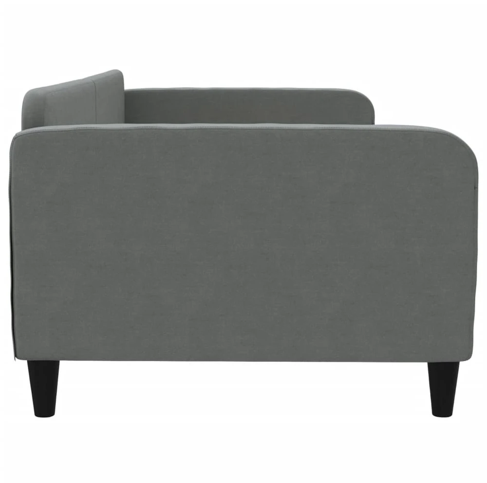 Sofa, tamsiai pilkos spalvos, 100x200cm, audinys