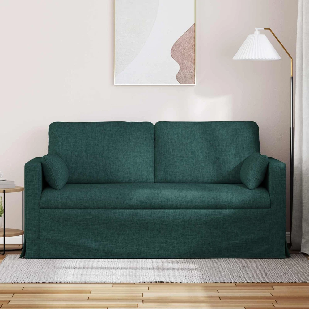 Sofa Tamsiai žalia 159 x 78 x 80 cm Metalas