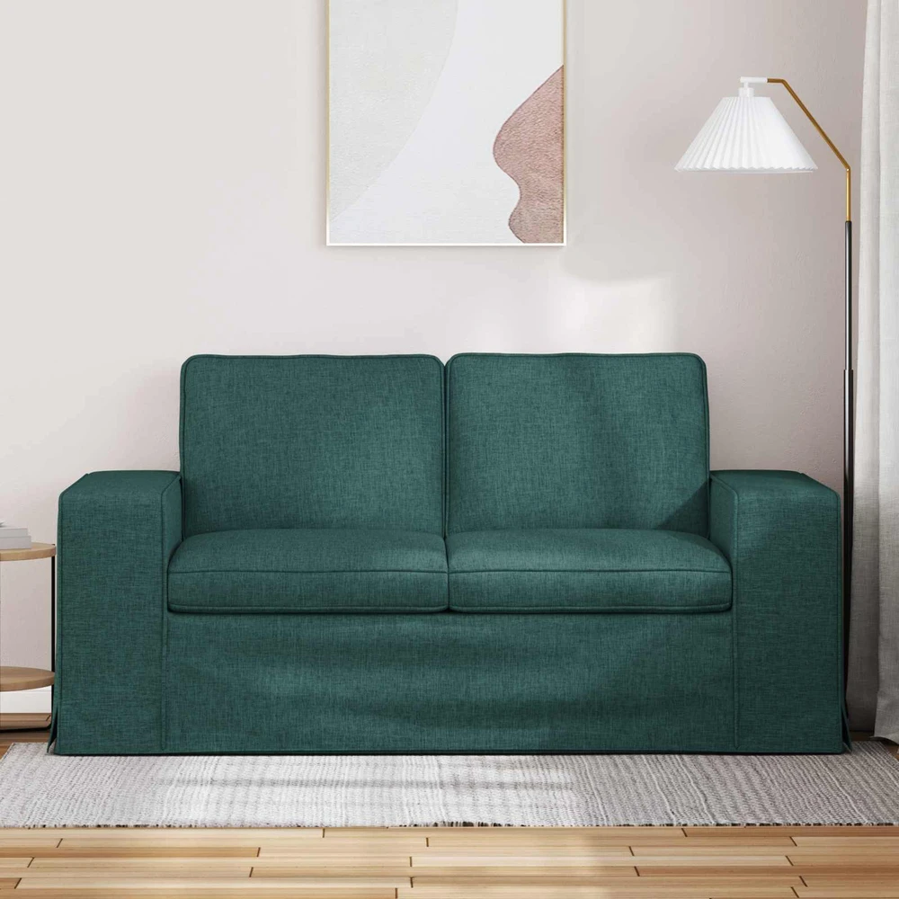 Sofa Tamsiai žalia 162 x 80 x 82 cm Metalas