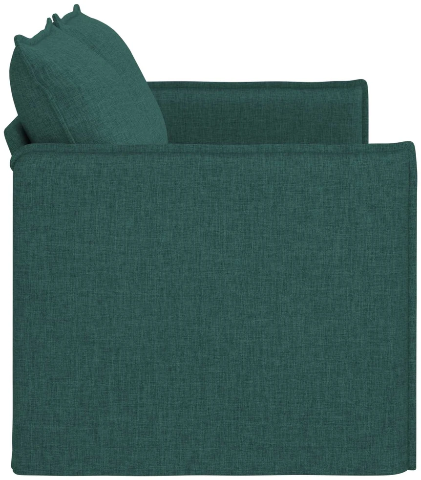 Sofa Tamsiai žalia 195 x 82 x 85 cm Metalas