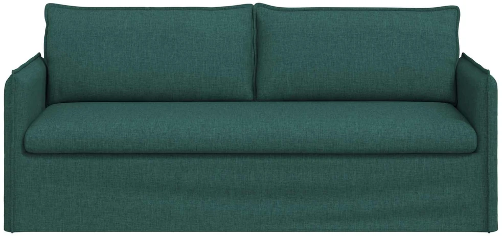Sofa Tamsiai žalia 195 x 82 x 85 cm Metalas