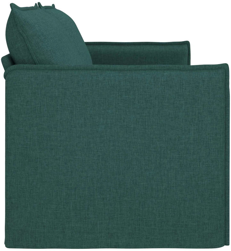 Sofa Tamsiai žalia 195 x 82 x 85 cm Metalas
