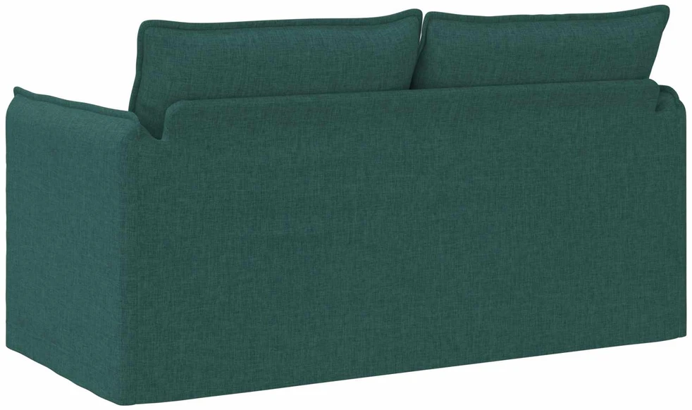 Sofa Tamsiai žalia 195 x 82 x 85 cm Metalas