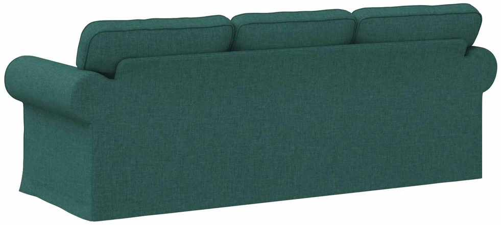 Sofa Tamsiai žalia 215 x 82 x 80 cm Metalas
