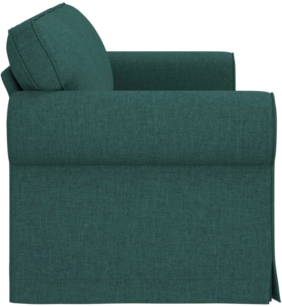 Sofa Tamsiai žalia 215 x 82 x 80 cm Metalas