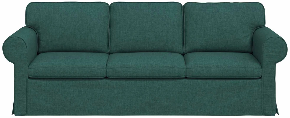 Sofa Tamsiai žalia 215 x 82 x 80 cm Metalas