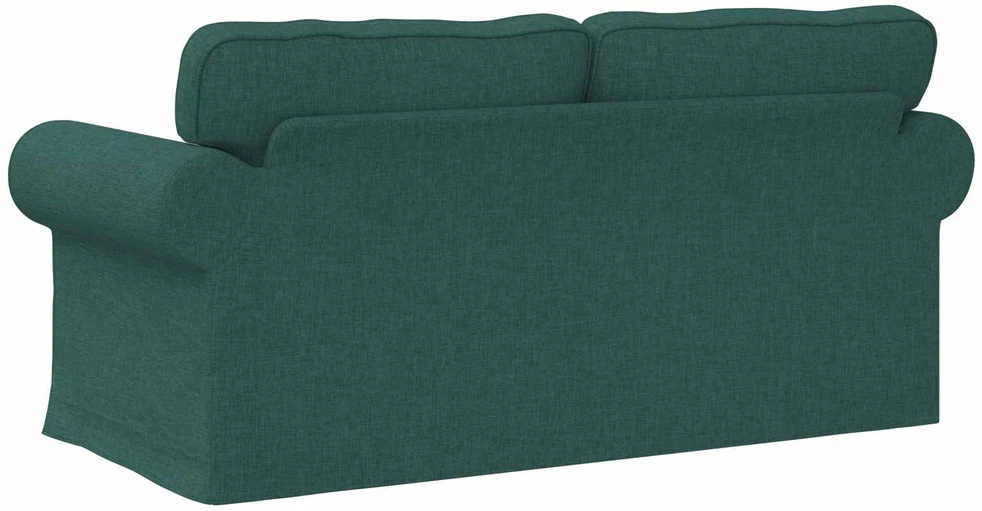 Sofa Tamsiai žalia 215 x 82 x 80 cm Metalas