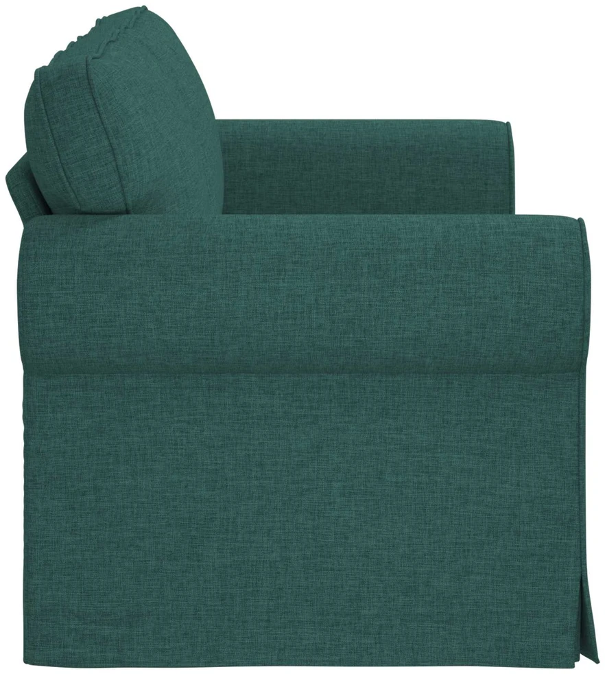 Sofa Tamsiai žalia 215 x 82 x 80 cm Metalas
