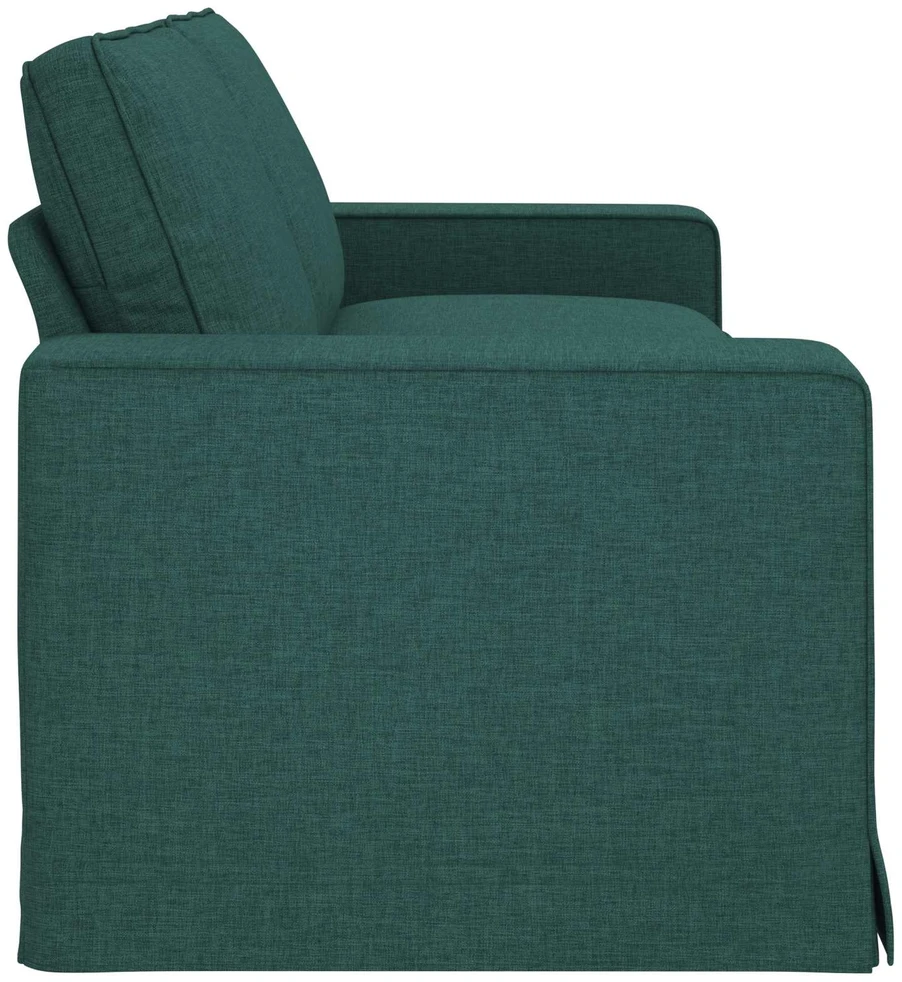 Sofa Tamsiai žalia 222 x 80 x 82 cm Metalas