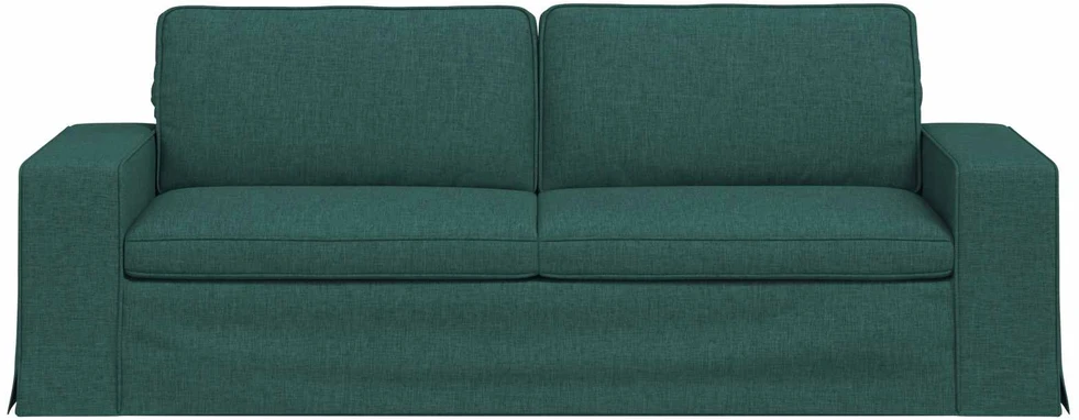 Sofa Tamsiai žalia 222 x 80 x 82 cm Metalas