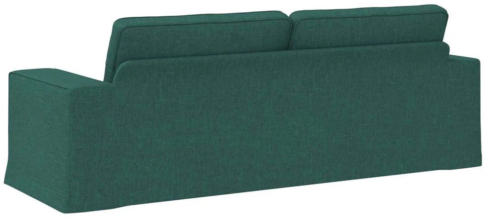 Sofa Tamsiai žalia 222 x 80 x 82 cm Metalas