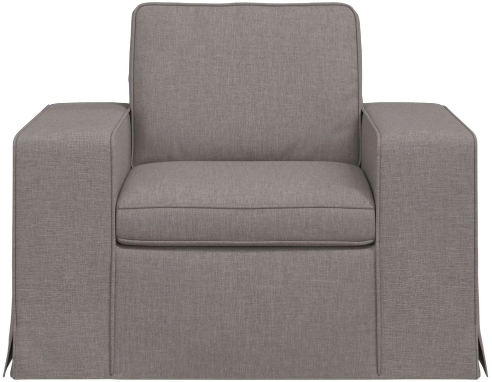Fotelis Sofa Taupe 102 x 80 x 82 cm Metalas