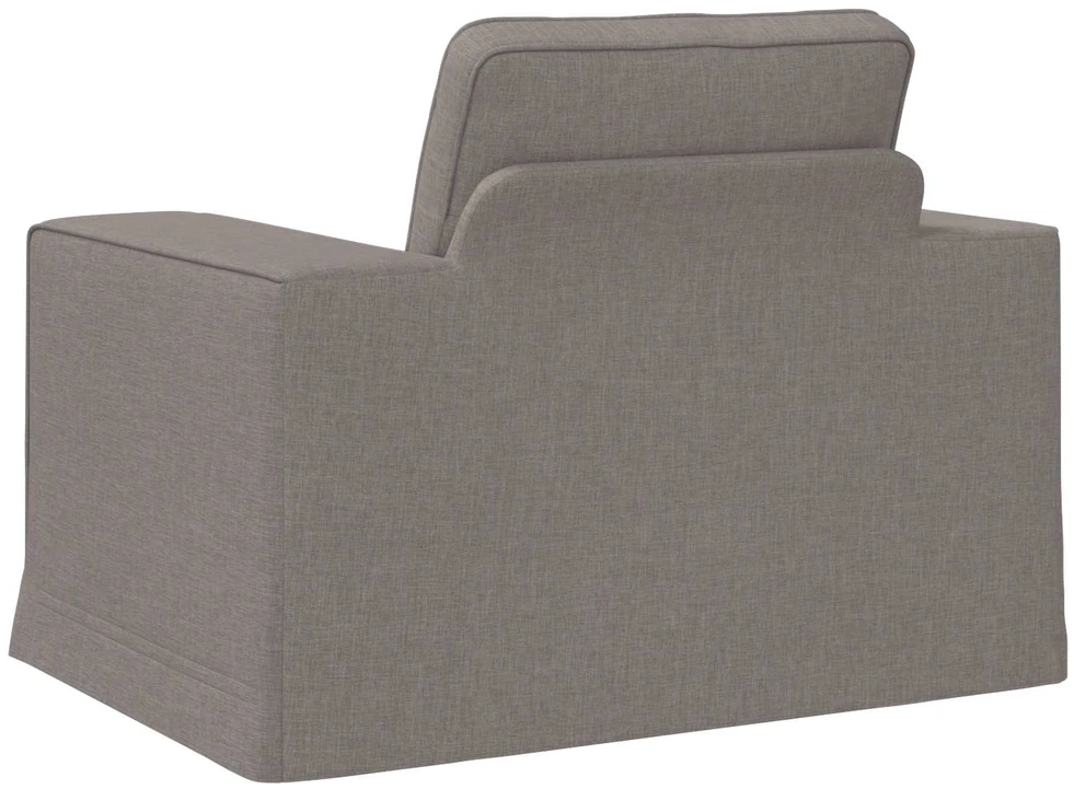 Fotelis Sofa Taupe 102 x 80 x 82 cm Metalas