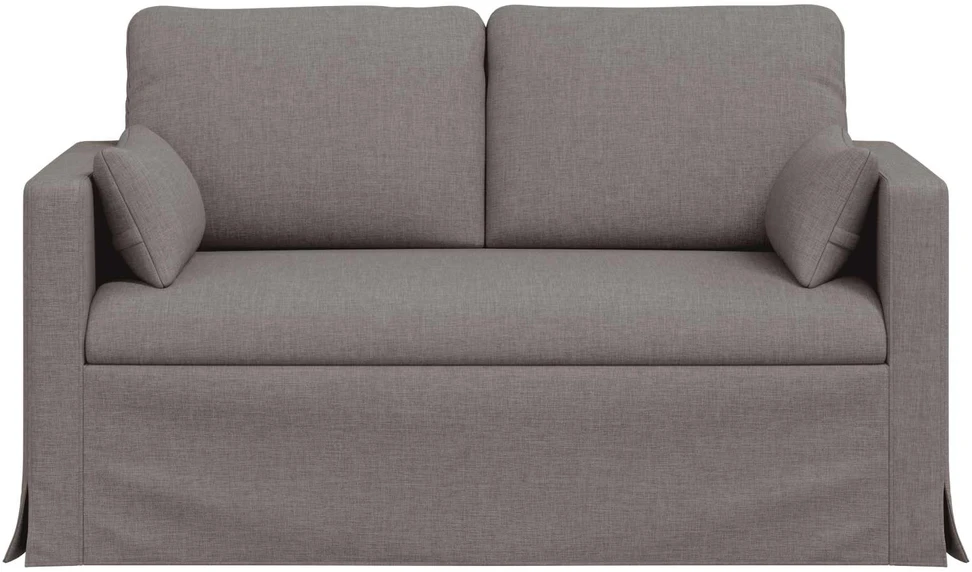 Sofa Taupe 138 x 78 x 80 cm Metalas