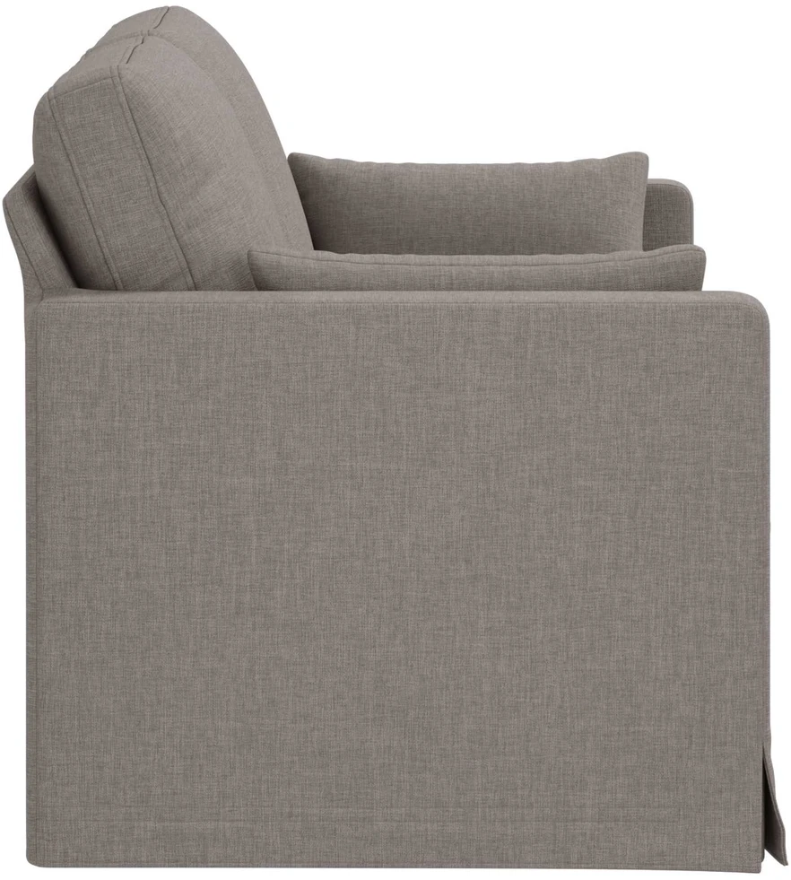 Sofa Taupe 138 x 78 x 80 cm Metalas