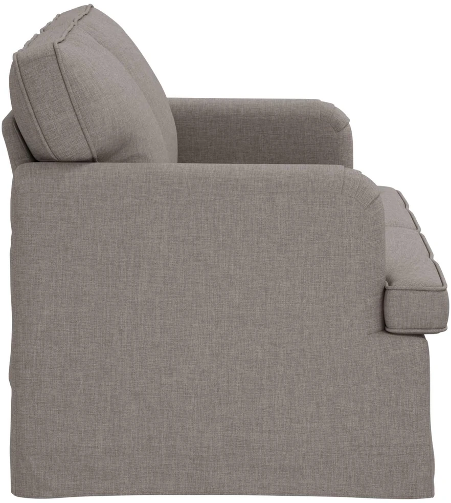 Sofa Taupe 142 x 80 x 85 cm Metalas