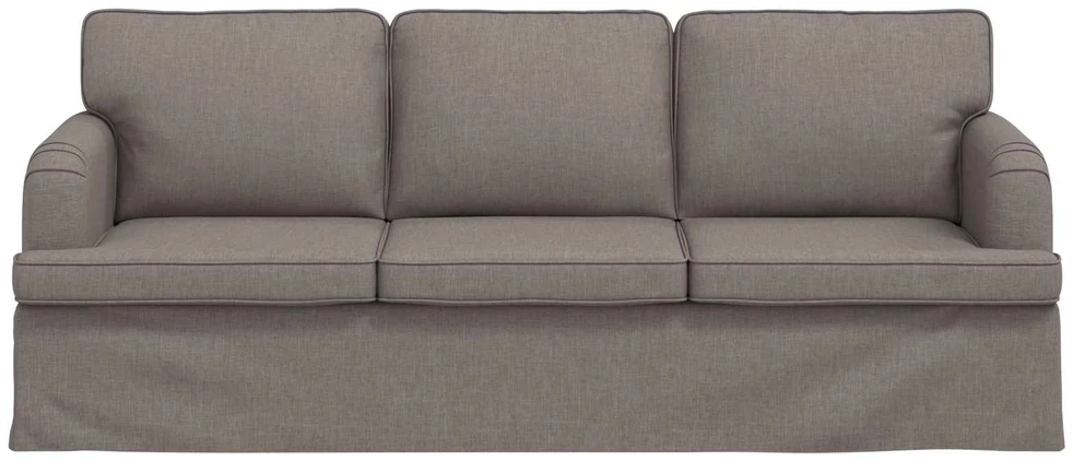 Sofa Taupe 142 x 80 x 85 cm Metalas