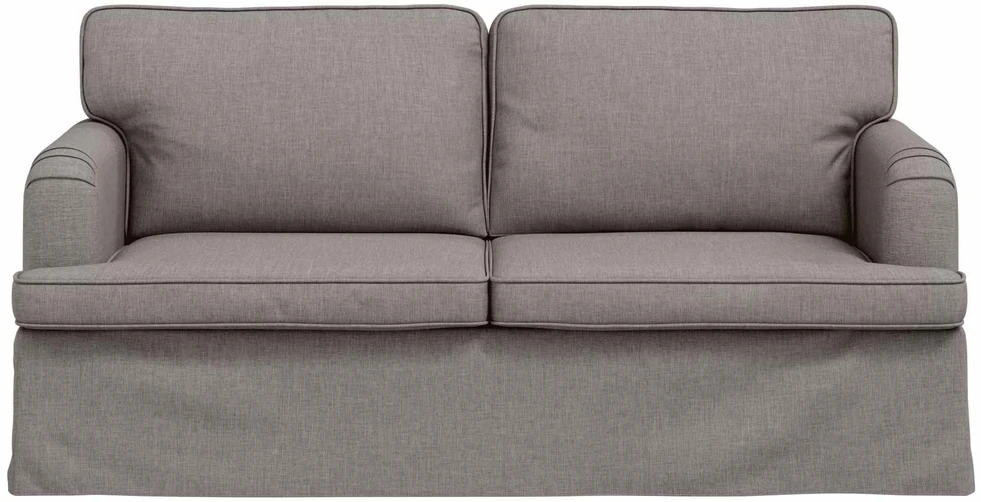 Sofa Taupe 142 x 80 x 85 cm Metalas