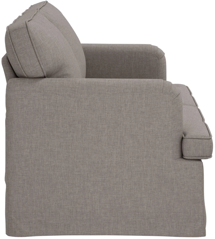 Sofa Taupe 142 x 80 x 85 cm Metalas