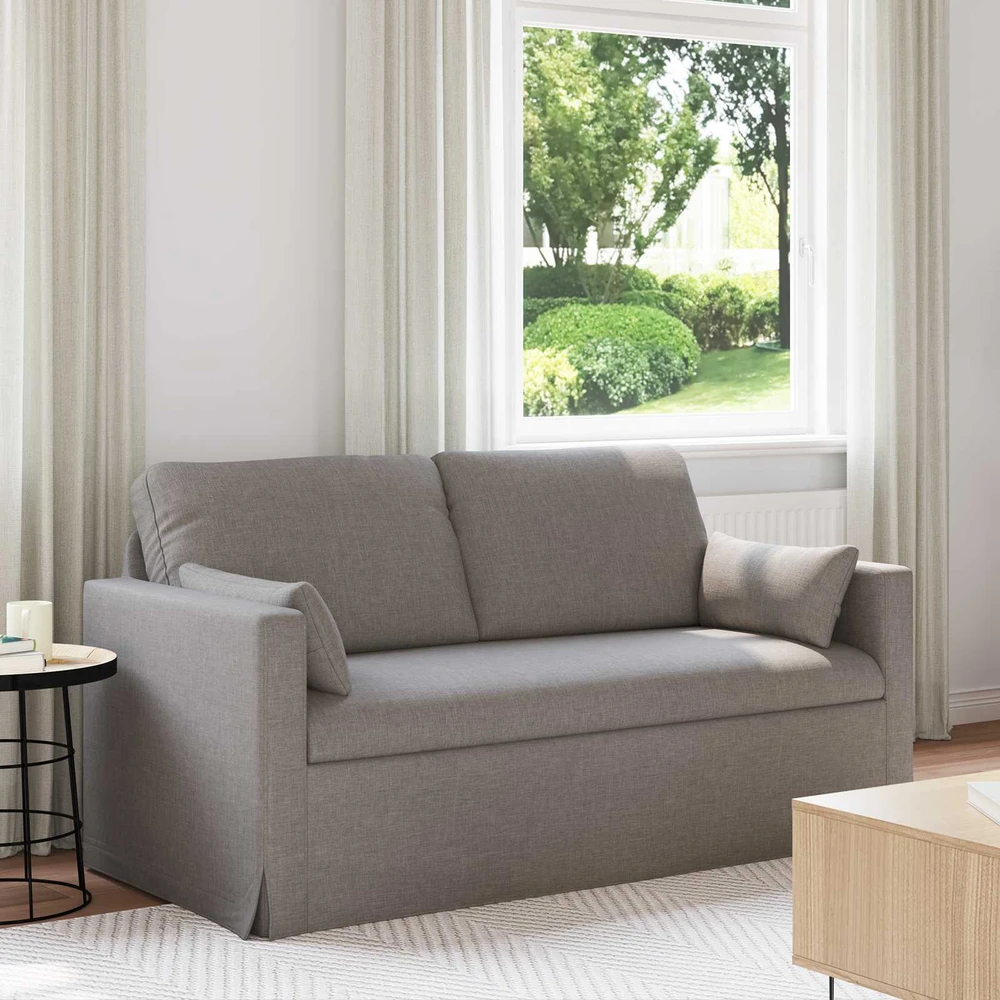 Sofa Taupe 159 x 78 x 80 cm Metalas