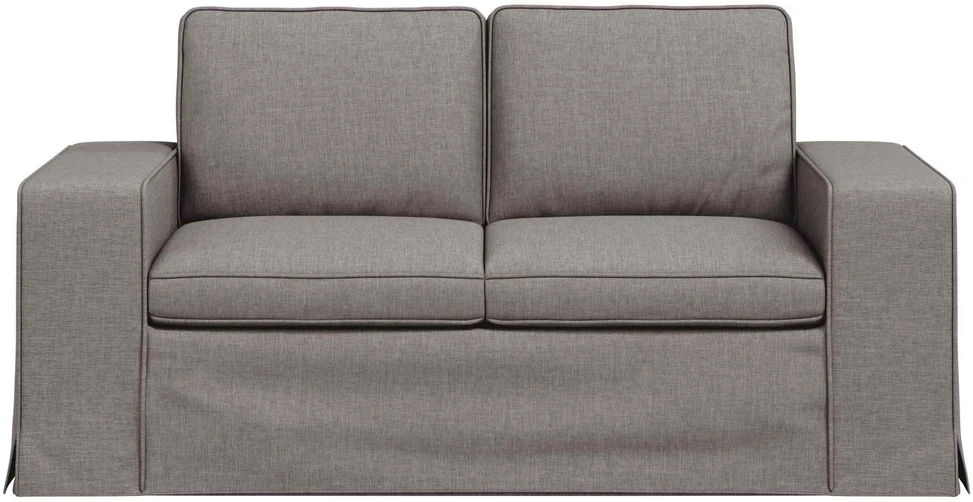 Sofa Taupe 162 x 80 x 82 cm Metalas