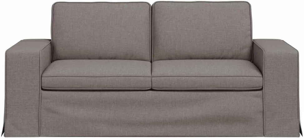 Sofa Taupe 182 x 80 x 82 cm Metalas