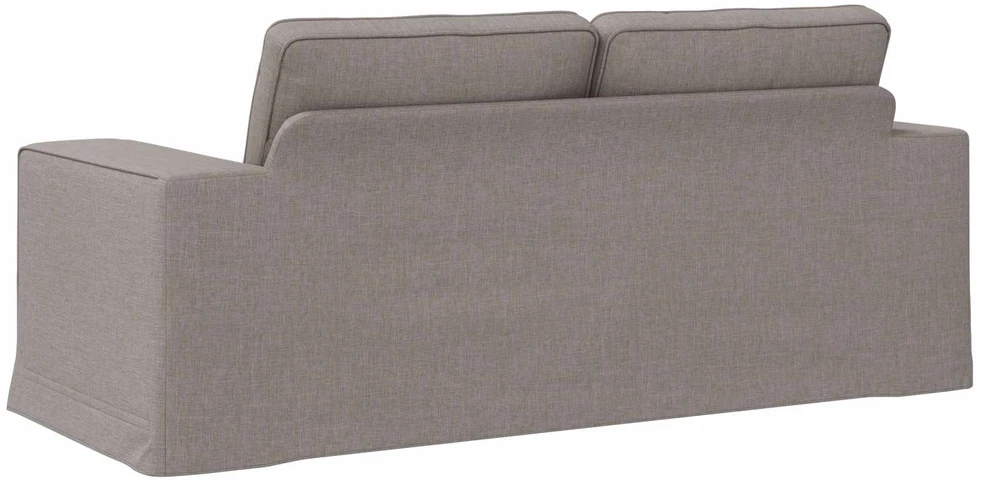 Sofa Taupe 182 x 80 x 82 cm Metalas