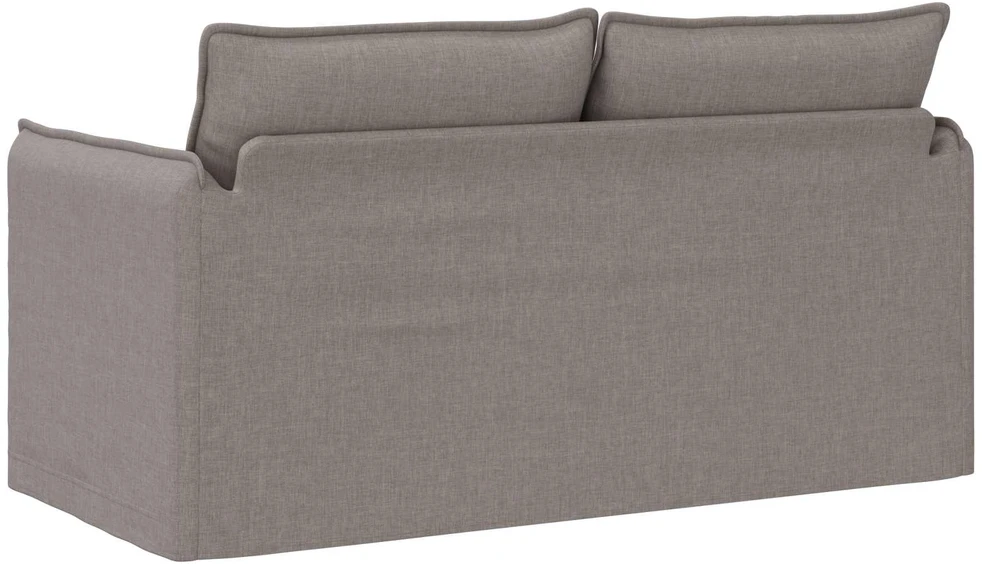 Sofa Taupe 195 x 82 x 85 cm Metalas