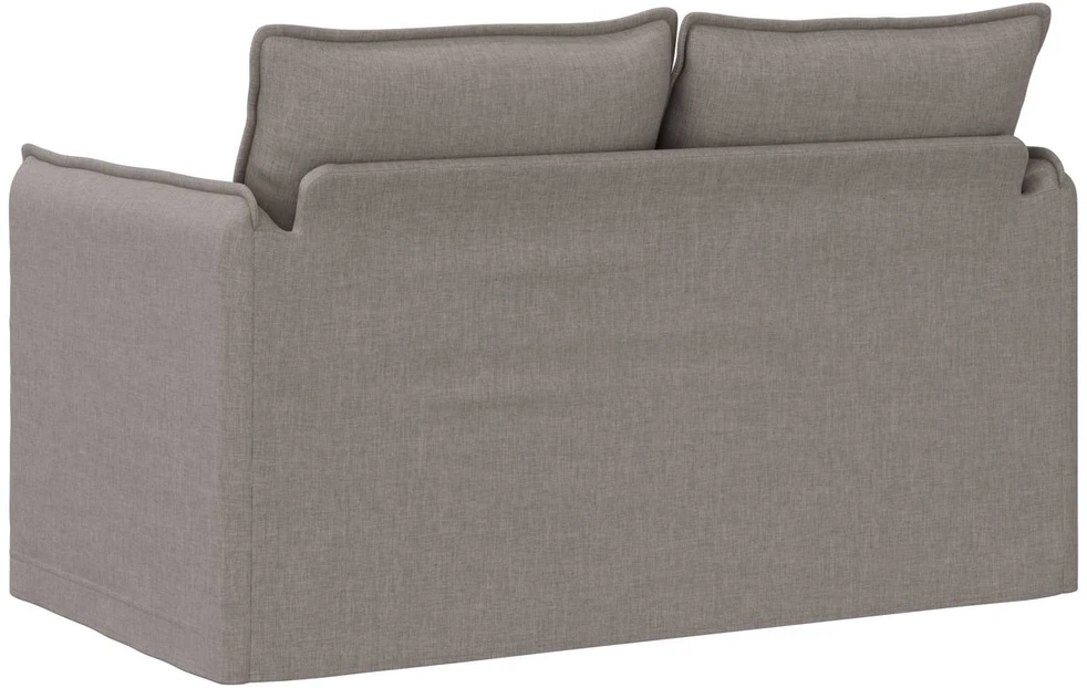 Sofa Taupe 195 x 82 x 85 cm Metalas