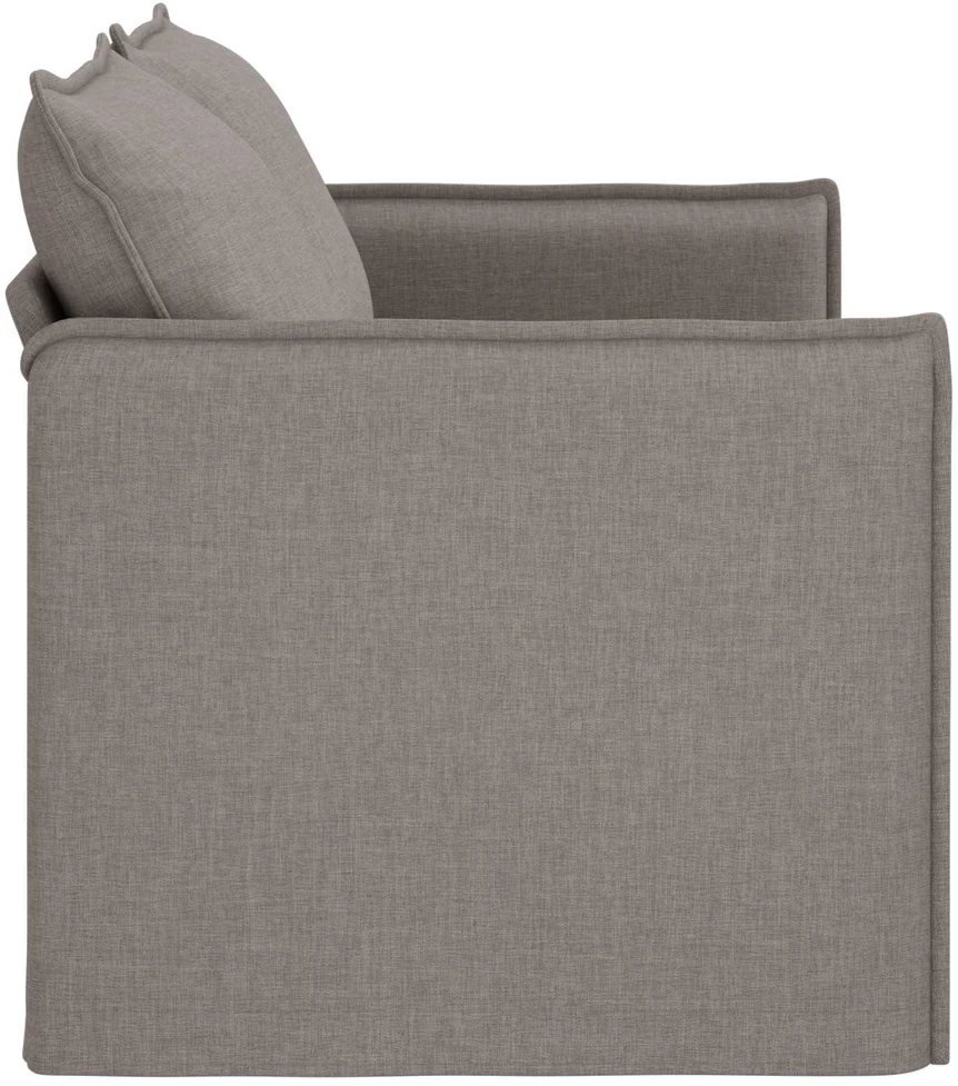 Sofa Taupe 195 x 82 x 85 cm Metalas