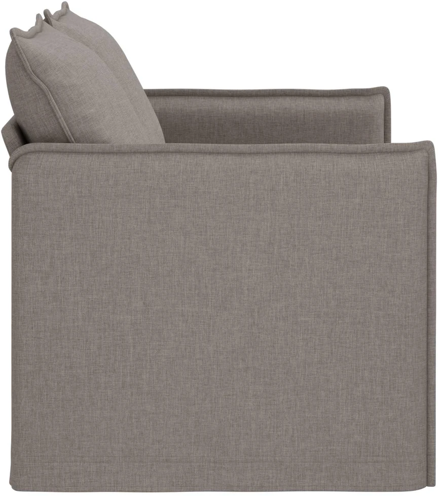 Sofa Taupe 195 x 82 x 85 cm Metalas