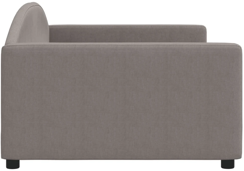 Sofa, taupe spalvos, 100x200cm, audinys