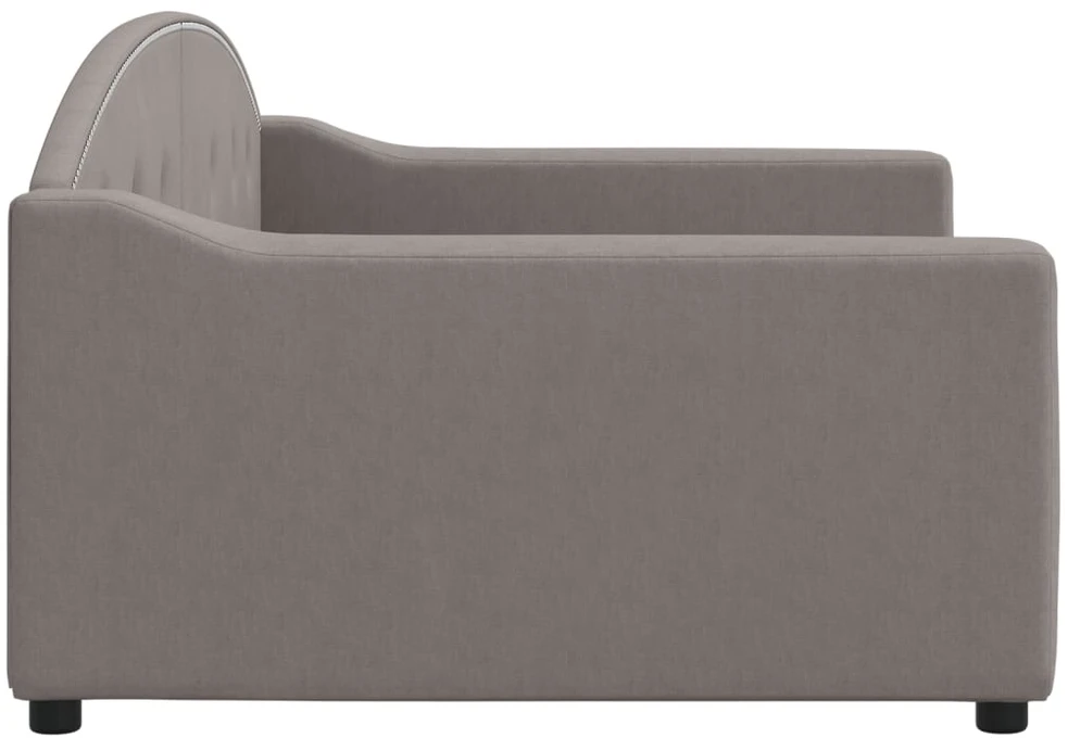 Sofa, taupe spalvos, 100x200cm, audinys