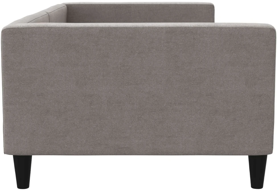 Sofa, taupe spalvos, 100x200cm, audinys
