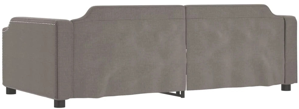 Sofa, taupe spalvos, 100x200cm, audinys