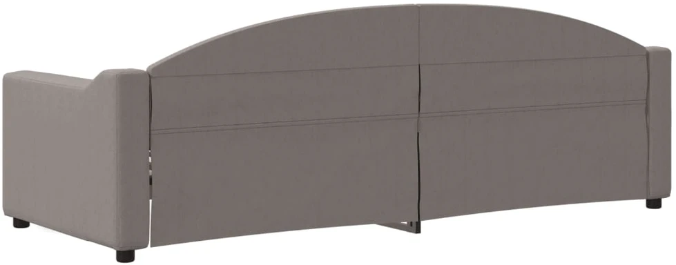 Sofa, taupe spalvos, 80x200cm, audinys