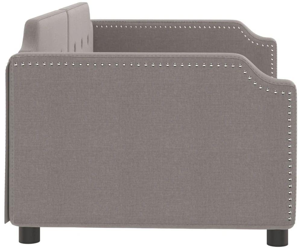 Sofa, taupe spalvos, 80x200cm, audinys