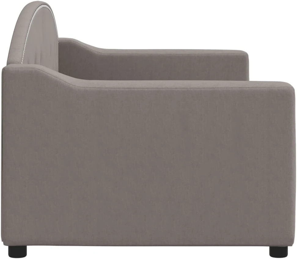 Sofa, taupe spalvos, 80x200cm, audinys