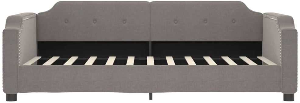Sofa, taupe spalvos, 90x200cm, audinys