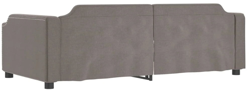 Sofa, taupe spalvos, 90x200cm, audinys