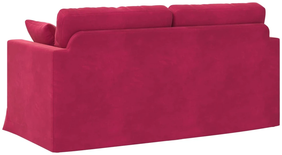 Sofa Vyno raudona 158 x 78 x 80 cm Aksomas