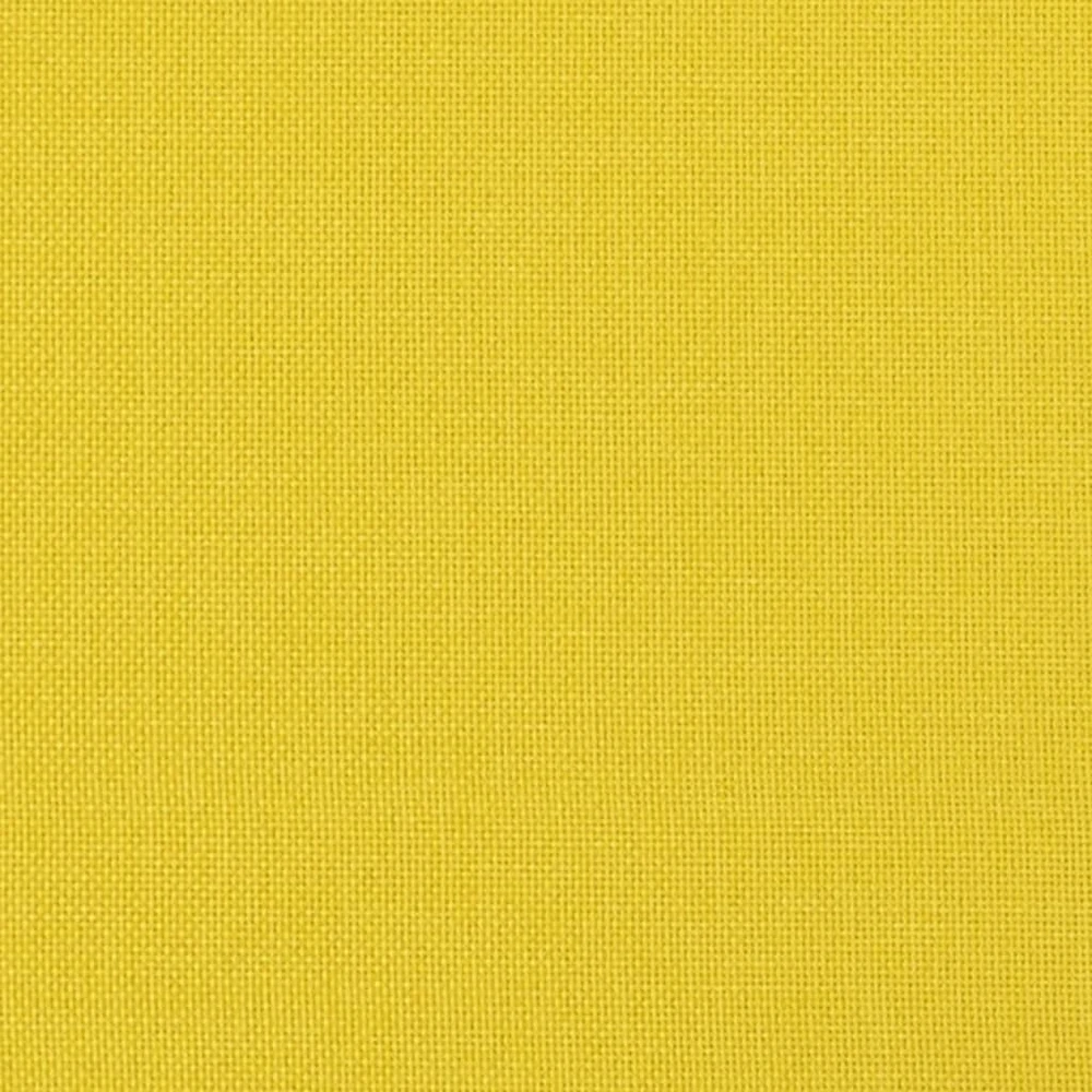Sofa Sofos komplektas, 2 dalių, šviesiai geltonos spalvos, audinys
