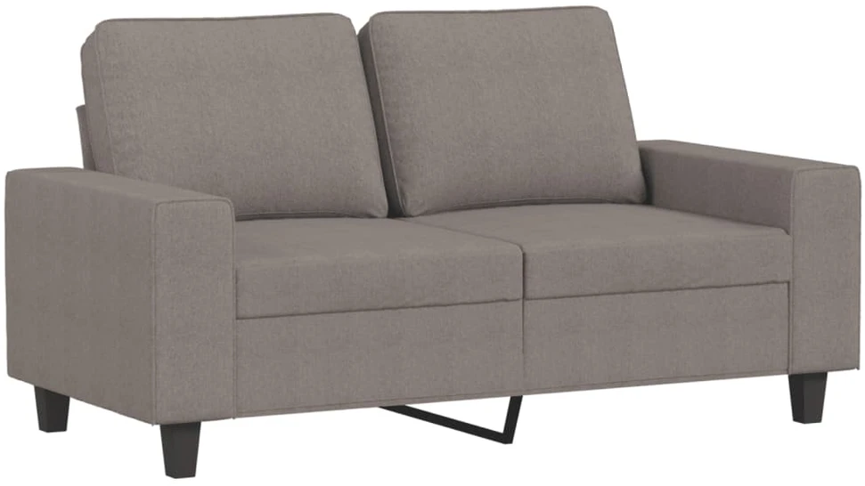 Sofa Sofos komplektas, 2 dalių, taupe spalvos, audinys