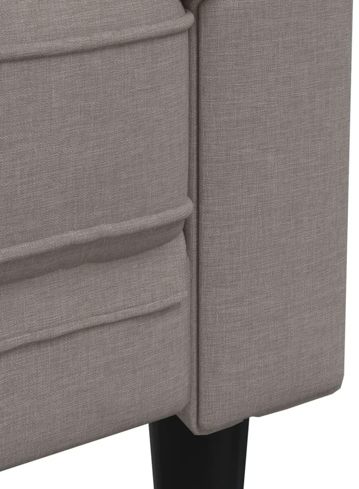 Sofa Sofos komplektas, 2 dalių, taupe spalvos, audinys